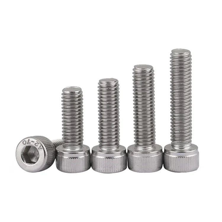 Factory Screw DIN912 Stainless Steel Hexalobular Cylindrical Socket Allen Screws SS304 SS316 A2 A4 Hex Socket Head Cap Screw