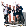 MWE Standard Model 360 Photo Booth Spinner in Usa Warehouse 80 100 cm Automatic Selfie Video Photobooth Spinner with Flight Case