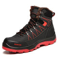 Diansen 608 Winter Waterproof Anti-slip High Top Comfortable Work Boots Steel Toe Safety Shoes