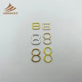 Swimwear Bikini 8mm Sliders Clasps Metal Bra Buckles Front Closure