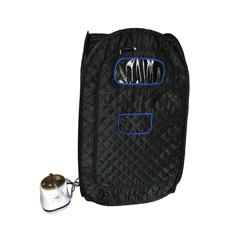 Portable Sauna Steamer Box Modern Design 1500W 3.0L Capacity Acrylic Electric Heating Main Material