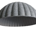 3D Hot Pressed Molded Polyester Fiber PET Felt Lampshade for LED Light in Office Decoration