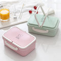 Food Grade Lunch Box Plastic Biodegradable Bento Box Food Container Promotional Plastic Lunch Box Set