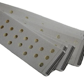 Flat Work Feeding Conveyor Belts Ironers Woven Yarn Dyed Warp Lace Fabric for Home Textile Use