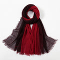 New Fashion Solid Color Polyester Hijab Shawl Animal Patterned Muslim Scarf