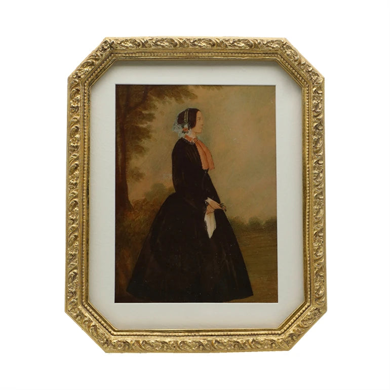 OEM Customized Antique Gold Resin Photo Frame Home Wall Decorative Vintage Picture Frame Luxury Art Display Frame