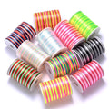 2.5mm Gradient Colorful Filament Nylon Weaving Thread High Temperature Resistant Eco-Friendly Sewing Crochet Bracelet