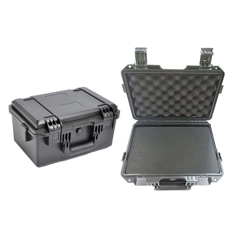 PP Material IP67 Waterproof Shockproof Hard Plastic Tool Protective Foam Insert OEM Custom Logo Equipment Carry Case