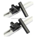 30 Type Miter Track Stop Aluminum Alloy T-track Stop T-slot Miter Track Chute Limiter Locator Woodworking DIY Tools