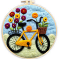 For CHENISTORY DIY 20x20cm Wool Painting Picture Needle Felt Embroidery Frame Canvas Base Handwork Subjects Figure for Custom Gi