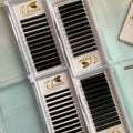 Korean PBT Custom Private Label Faux Mink Individual Lashes Supplies Lash Trays 0.07mm Volume Classic Cashmere Eyelash Extension