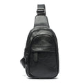 Fashion High Quality  Wholesale Pu Leather Sport Side Chest Sling Crossbody Luggage Travel Shoulder Messenger Bag for Men Women