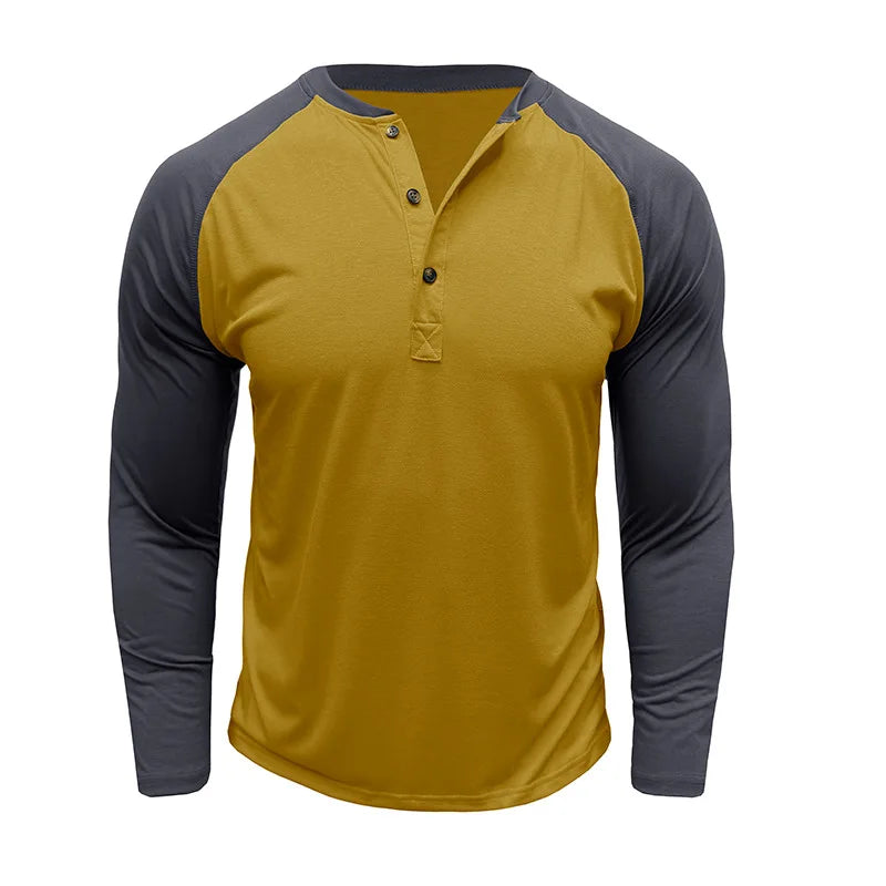 OEM Retardant  Men's Flame Resistant Shirts Long Sleeve Manufacturer Work Henley Shirts