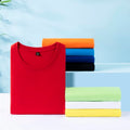 Wholesale Custom Plain Casual Short Sleeve T-Shirt Round Neck Unisex for Men and Women White Street Style