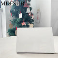 MDFSUB DIY Printing 4x6'' Wooden Photo Panels Sublimation Blank Wooden Plaques 12mm White Blanks Sublimation Mdf Photo Frame