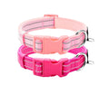 Adjustable Pet Collar with ID Tag Ring Safe and Comfy  Dogs 2 Pack Reflective Soft Neoprene Padded Dog Collars