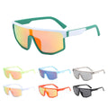 2024 UV400 Sports Sunglasses for Men Custom Logo Wholesale Factory Price Adult Outdoor Riding Beaches Glasses Casual Scene