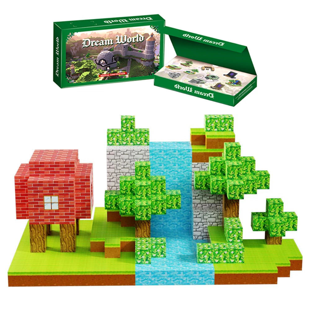 449pcs ABS Plastic Magnetic Building Cubes Construction Set for Teens Adults STEM Educational Toy Gift for Boys Girls Develop