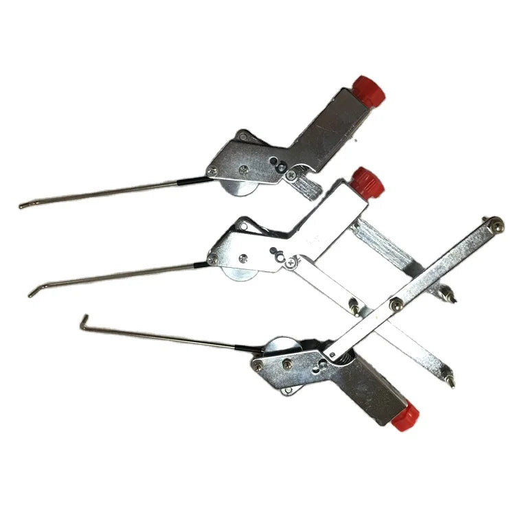 Three-spring Tensioner Tension Device for the Pay-off Winch for Wire Drawing With Assembled Pulley