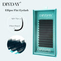DIYDAY Ellipse Flat Eyelash Extension Lash Extensions for Private Label