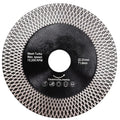 GC5 Diamond Mesh X Type Thin Circular Turbo Grinding and Cutting Disc Diamond Saw Blade Marble 125mm for Tile Cutting Disc