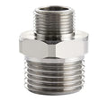1/2 to 3/8 9/16 Reducing Brass Casting Male Pipe Adapter for Supply Pipes