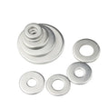 M1.6 M2 M3 M4 M5 M6 M8 M10 M12 M16 M20 Steel Flat Fender Washers Shim Plain Washer Manufacturer GB Standard Zinc Metal