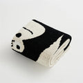 Microfiber Knitted Throw Blanket for Sofa Home Decor Newest Design Gorilla Pattern 100% Polyester Baby Gifts HXX