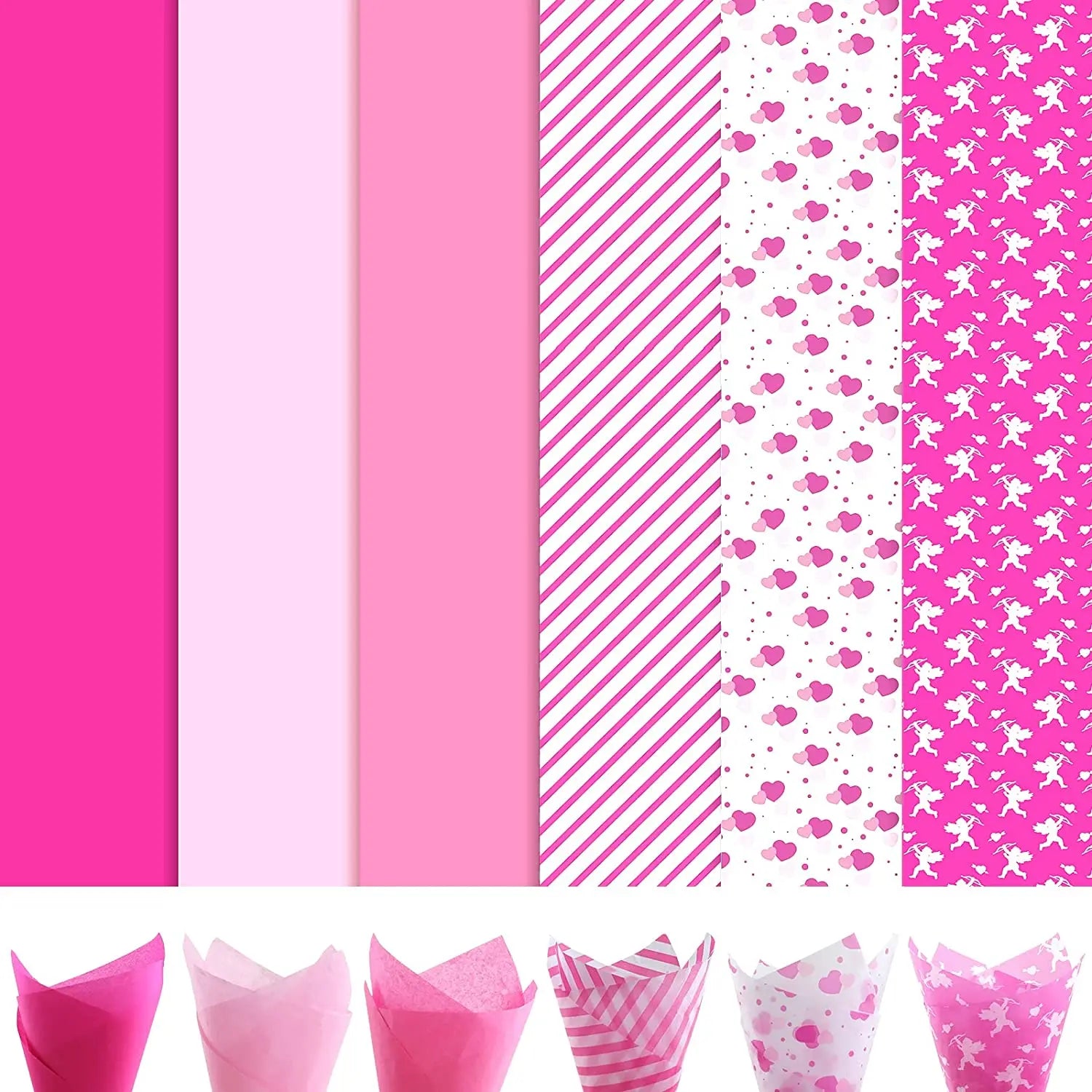 Customized Personalized Color Pattern Gift Wrapping Tissue