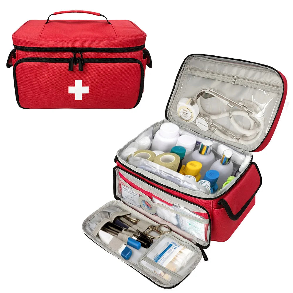 Small Medicine Storage Bag Home First Aid Storage Box Medical Kit