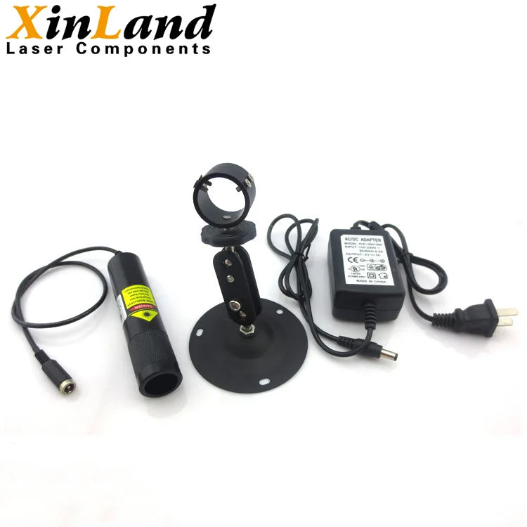 DOE Laser Module 5 Concentric Circles Red Laser Red Green Blue Laser Light