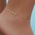2025 Vintage Beach Anklet Simple Single Chain Anklet Starfish Pendant Anklet for Women