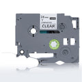 Weemay Tape Cassette Laminated 24mm Black on Clear Tape Compatible Brother TZe-151 TZe151 TZe 151 for P Touch Label Printer