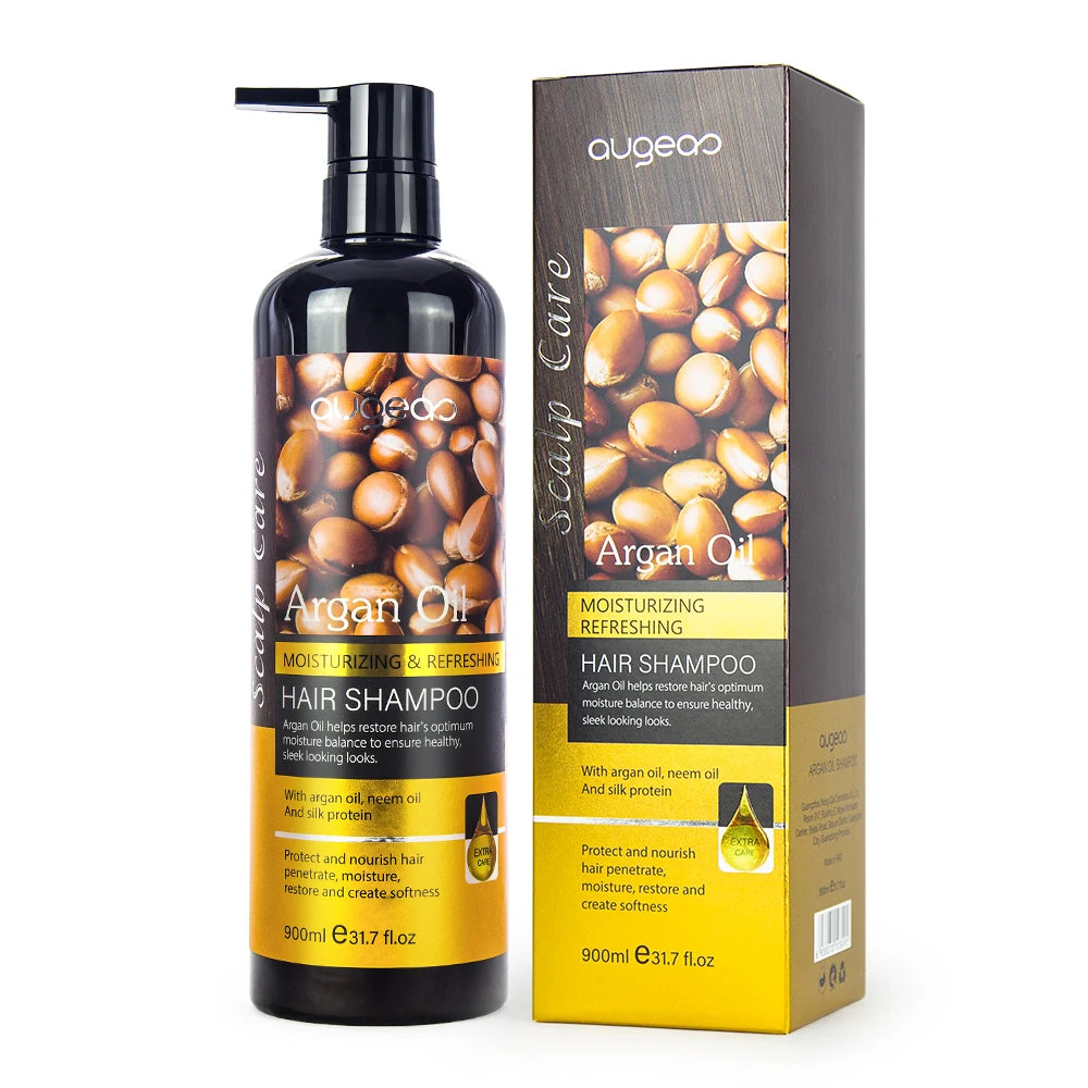 Hot Selling Argan Oil Hair Care Shampoo Protein Collagen Repair Organic Biotin Dry Shampoo for Hair
