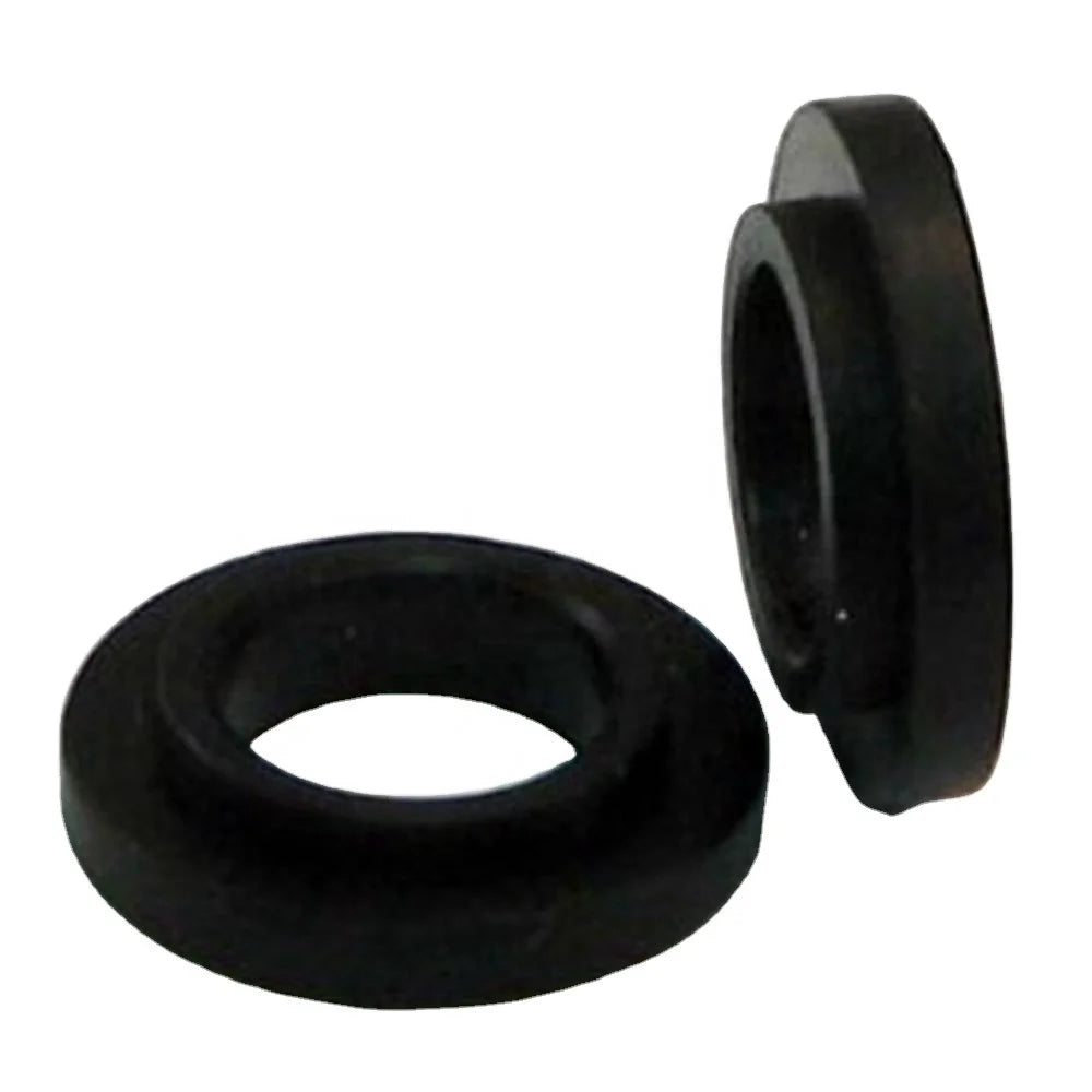 Different Kinds of Saddle Washer From China Manufacturers Black Ring Black Zinc Plated Steel Flat Washers M6 Nylon Washer Black