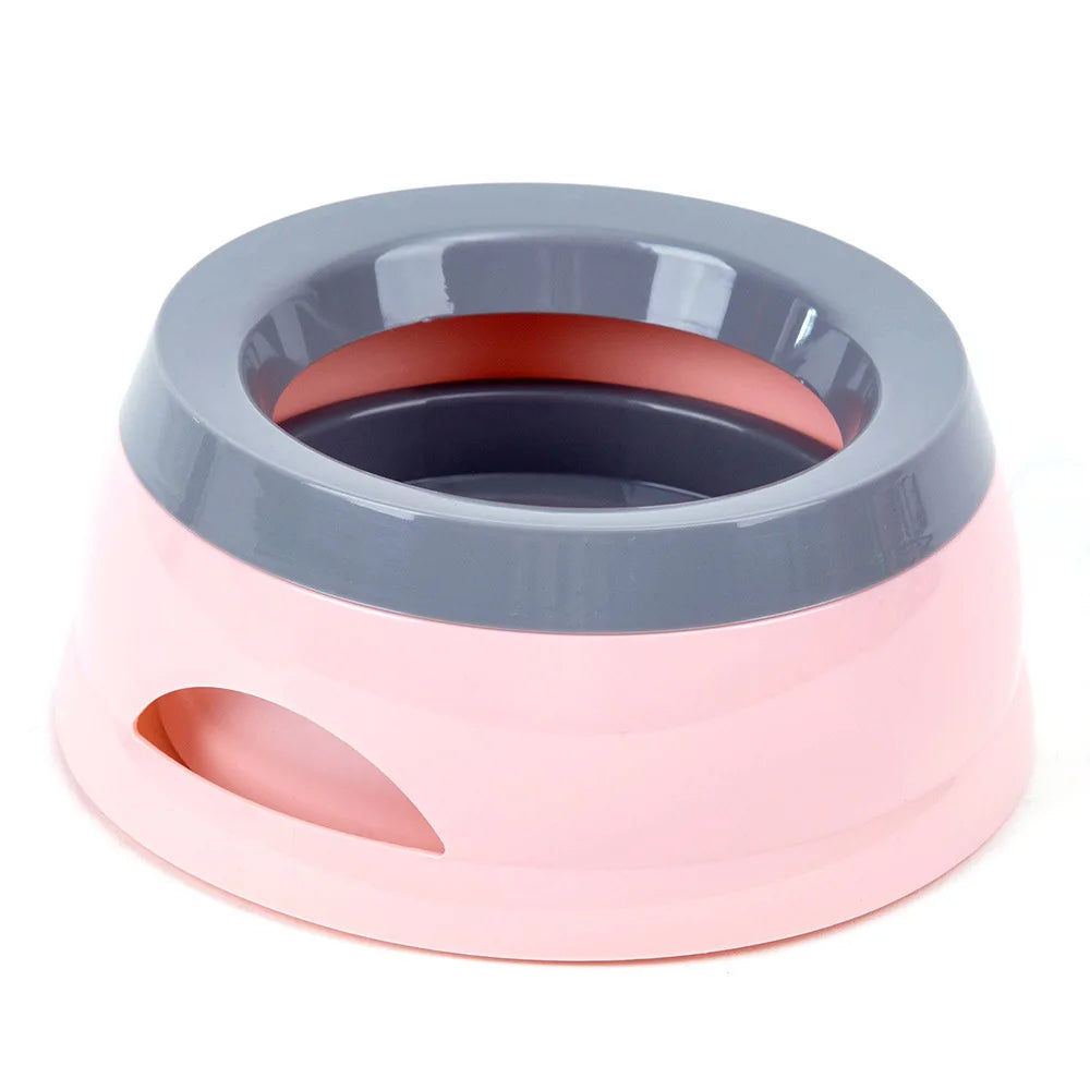 Eco-Friendly Automatic No-Spill Slobber Stopper Custom Pet Dog Travel Car Water Bowl Portable