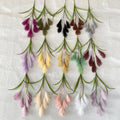 Artificial Pampas Grass Feathers for Christmas Graduation Valentine's Day Mother's Day Easter Decorations Epiphyllum Dekoration