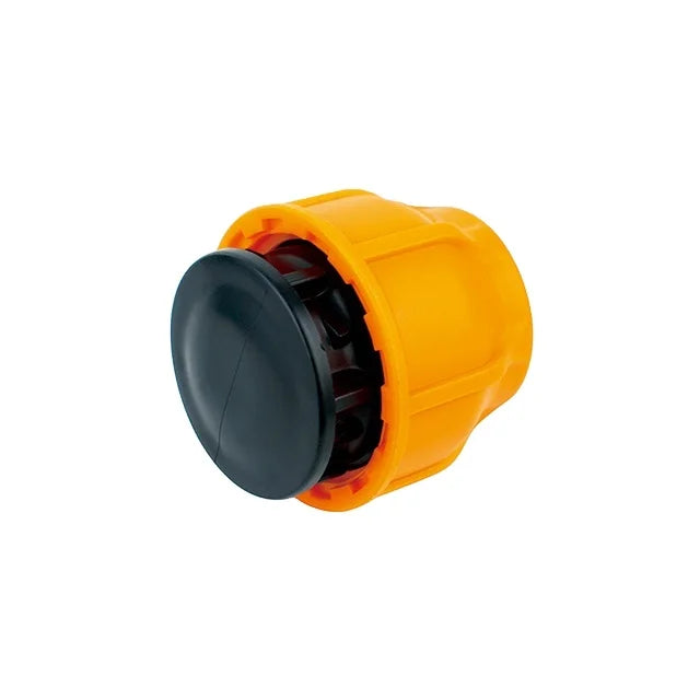 Irriplast  HDPE Pipe pp Compression Fittings  Manual Plumbing Good End Plug for Agriculture Irrigation Only One Dollar
