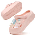 Women's Summer Gardener Shoes Non-slip Lightweight EVA Garden Shoes Thick Sandals Thick Bottom Wedge Breathable Clogs