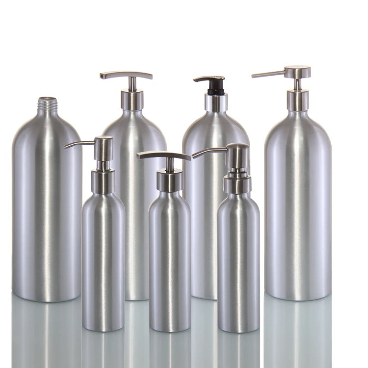 250Ml 200Ml 150Ml 30Ml 100Ml 150Ml Aluminum Bottles Cosmetic Empty Lotion Bottle