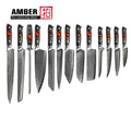 Luxury Wooden Handle Yanagiba Santoku Sushi Knife Set Knives Set Kitchen Chef Utility Fruit Paring Knife Set