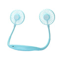 2023 Hot Sale Rechargeable Electric air Cooling Portable Bladeless Neck Fan with Three Speed