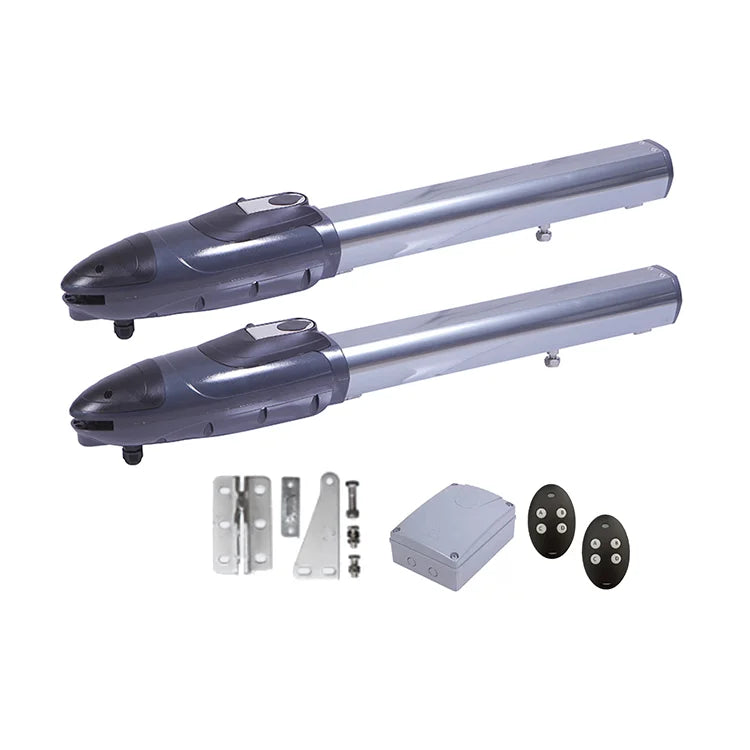 Factory Price Heavy Duty Smart Phone Control 24V Dc 400Kg Automatic Gate Opener Double Swing Solar Auto Electric Gates