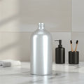 200ml Sliver Aluminum Matte Cosmetic Pump Bottle for Cycling Water Foam Soap Pancake Hand Wash BBQ Sauce Room Spray MegaBDM
