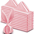 Modern High-End Linen Satin Napkin Cloth Foldable for Home Hotel Wedding & Dining Table-Factory Direct Supply