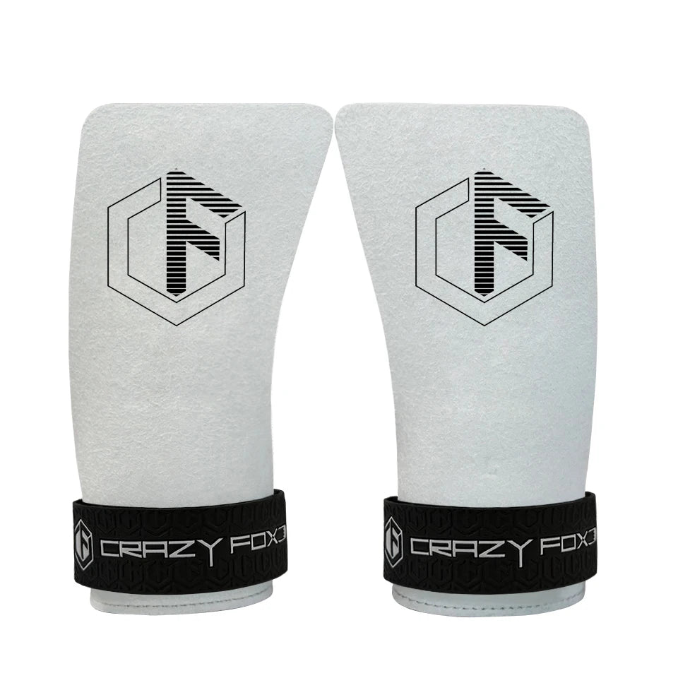 Crazy Fox 2.6mm Microfiber CrossFit Hand Grips for Weight LiftingGym Speed GripsGymnasticsPalm ProtectorsPull UpCalleras