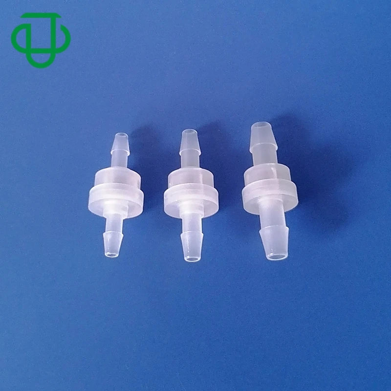 JU 1/4" 6.4mm Mini Spring One Way Non Return Plastic Check Valve MegaBDM