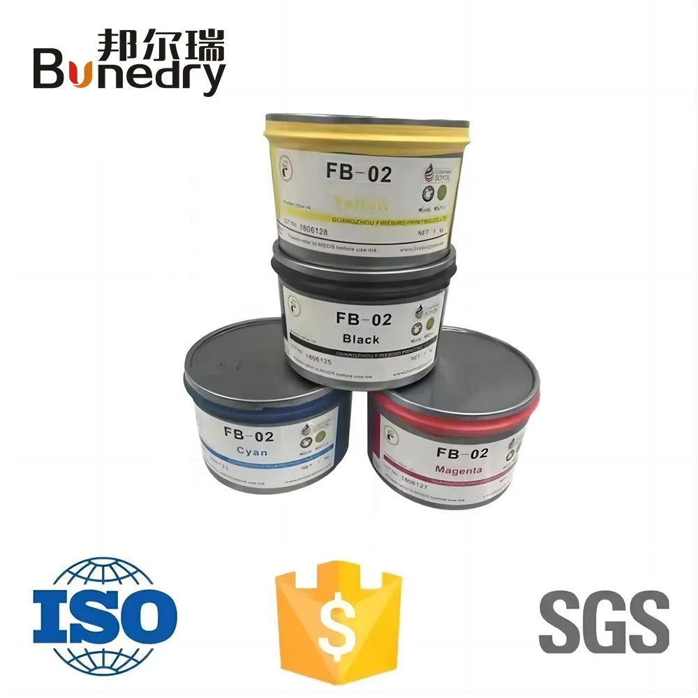 High Performance Printing Inks Fast Dry Offset Printing CMYK Ink Soy Based Ink Offset for Offset Printing