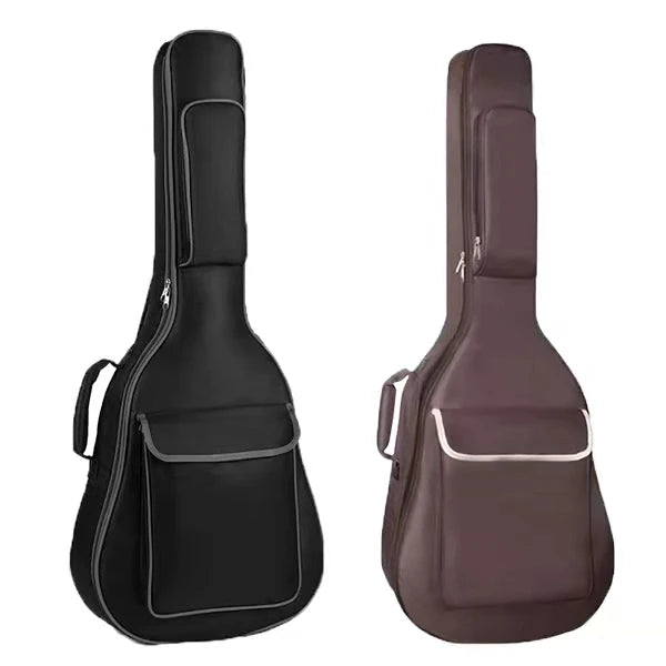 Factory Sale Soft Cotton Pad 12mm Thicken Bass Guitar Bag Electric Guitar Gig Bags Leather Guitar Bag for Sale