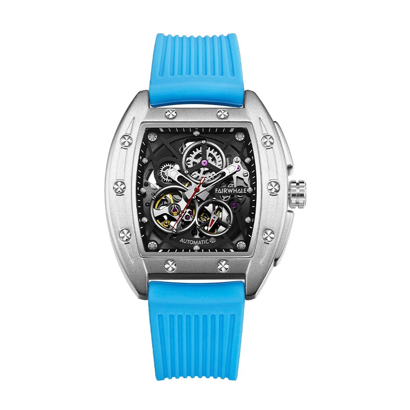 LOGO Customized Automatic Mechanical Watch Stainless Steel Luxury  Fashion Men Wristwatch Mechanical Watches Wrist for Men